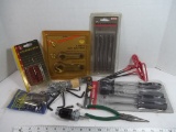Assorted Tools Screwdrivers & Nut Splitters