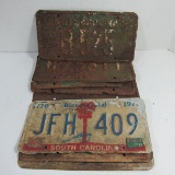 Vintage Auto Tags 1963 & Other