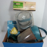 Face Shield Dust Mask & Goggles