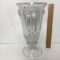 Pretty 2 Pc Crystal Candlestick Holder