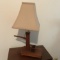 Vintage Wooden Well Lamp