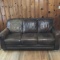 Vintage Leather Couch by Lane