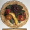 Large 3D Chalk-Ware Fruit Wall Hanging