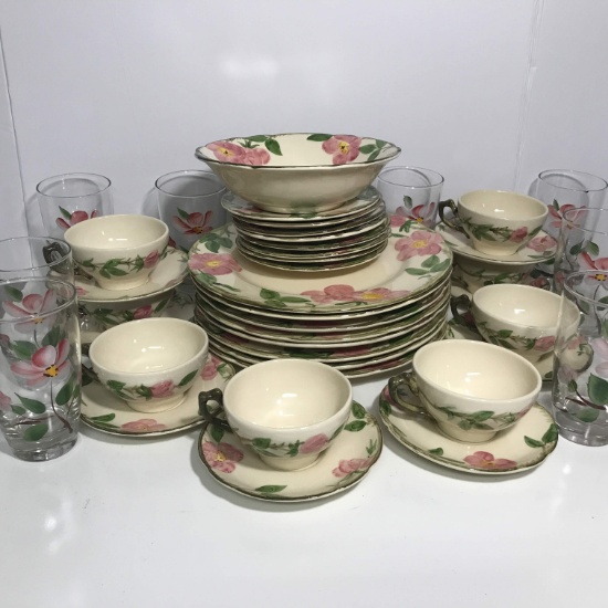 41 pc Franciscan Earthenware Set