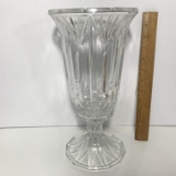 Pretty 2 Pc Crystal Candlestick Holder