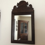 Gorgeous Hand Made Carved Mirror with Wooden Frame