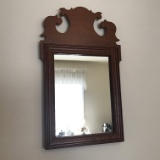 Beautiful Hand Made mirror with Beautifully Carved Wood Frame