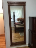 Awesome Full Length Mirror with Beautiful Wood Frame