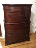 Beautiful Vintage Federal Style Chest Of Drawers
