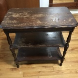 3-Tier Vintage Side Table - Just Needs a Little Paint!