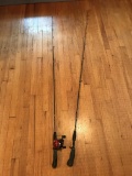 2 Fishing Poles with One ABU Garcia Reel