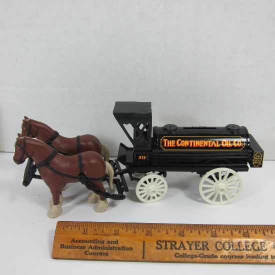 Conoco Horses & Tankwagon Toy Bank