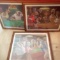 Vintage Arthur Sarnoff Dogs Prints in Wood Frames Set of 3