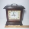 Vintage Wood Powell Clock Jewelry Box