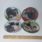 Proud Pugs Collectible Plates by Danbury Mint - Set of 4