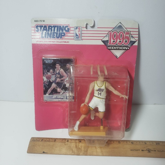 Vintage Starting Line Up Basketball Action Figure Jeff Hornacek