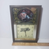 Vintage George Nathan Plastic Pepsi Clock