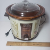Vintage Crock Watcher Crock Pot