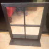 Window Style Mirror Shelf