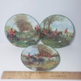 Equestrian Hunting Plates by Godinger Set of 3