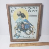 The Saturday Evening Post Wall Clock