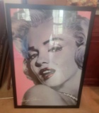 Large Marilyn Monroe Framed Art