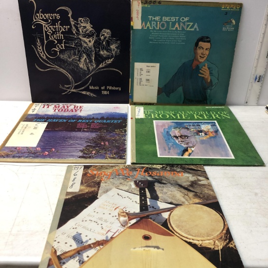 Sing We Hosana Record Album and More Lot of 5