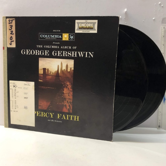 Album of George Gershwin by Percy Faith and His Orchestra Record Album