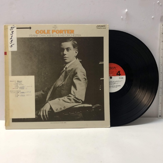 Music of Cole Porter by Frank Chacksfield and His Orchestra Record Album