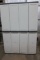 Plastic Storage Cabinet with Bi-Fold Doors