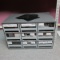 9 Drawer Storage Organizer with Vape Shop Parts - See Photos