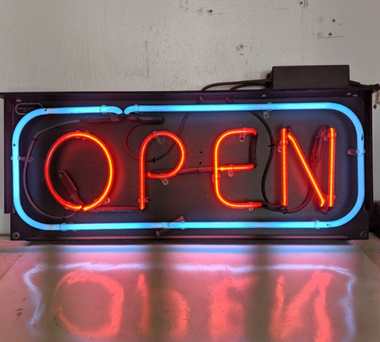 Neon Open Sign