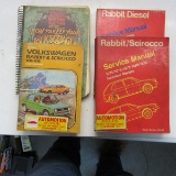 Volkswagen Rabbit & Scirocco Service Manuals 1975 - 1980 by Clymer Bentley & Poor Richard's