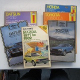 Datsun Honda Mazda Toyota Service Manuals by Haynes Clymer & Chilton's