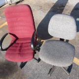 Two Swivel Office Chairs