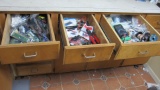 Contents of 3 Drawers Electronic etc. - See Photo