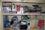 Contents of Cabinet Computer Items Fingerprint Readers etc. - See Photo