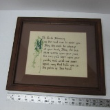 The Irish Blessing Needlepoint