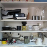 Contents of Kitchen Cabinet - See Photo