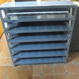 Metal Shelf Unit for Storage Trays or Tools