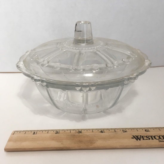 Glass Dish with Lid