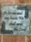 “As For Me And My House, We Shall Serve the Lord” Wall Plaque