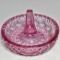 Pink Fenton Glass Ring Holder