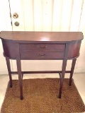 Antique Hallway Table with Single Drawer