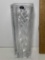 Gorgeous Bohemia Czech Republic Lead Crystal Vase with Intricate Etched Sides