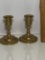 Pair of Brass Candlesticks