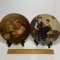 1979 & 1980 Normal Rockwell Collector’s Plates with Stands