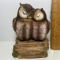 Porcelain Gorham Cuddly Owl Music Box