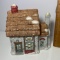Porcelain “Mallory & Son Butcher Village Light-up with Cord & Bulb