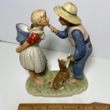 Norman Rockwell’s “Beguiling Buttercup” Porcelain Gorham Figurine